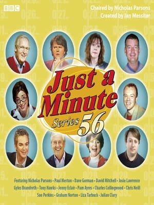 cover image of Just a Minute, Series 56, Episode 1